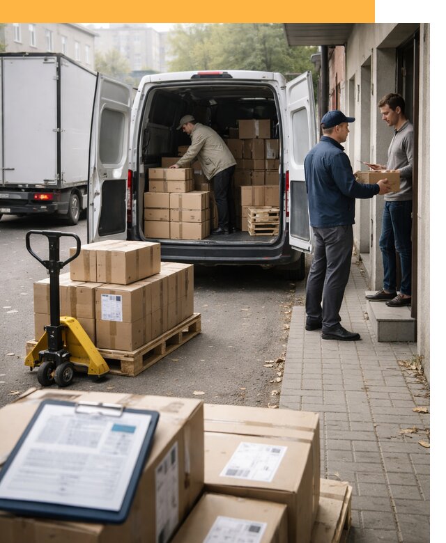 Доставка грузов от двери до двери с таможней от 47178 руб.