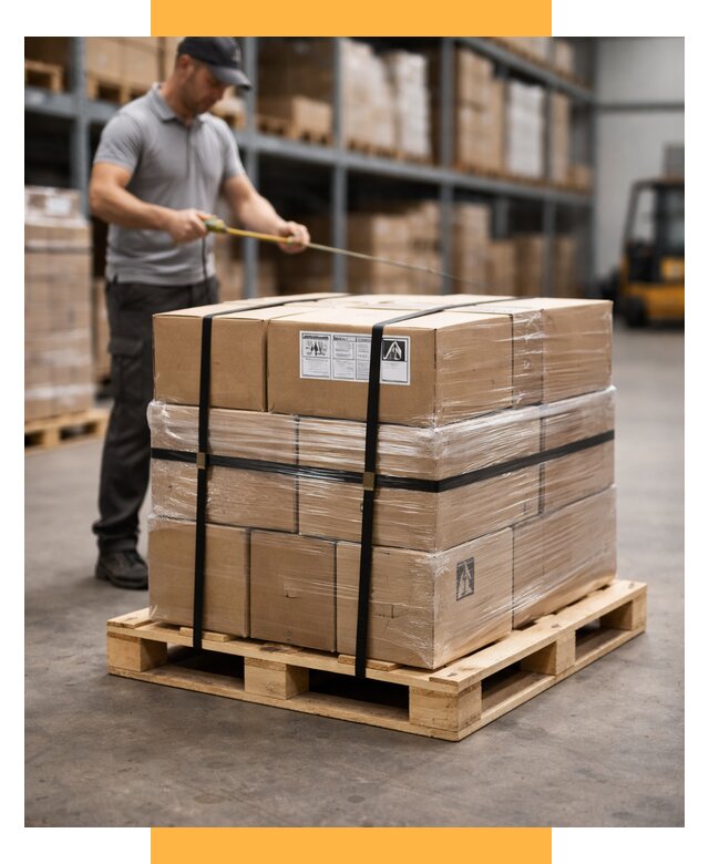 Упаковка и паллетирование грузов от 3669 р. | СетСервис-Ттв