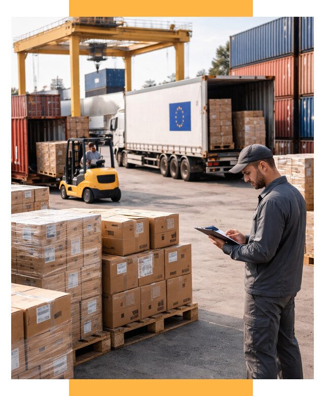 Доставка грузов из Европы от 12581 р., логистика СетСервис-Ттв