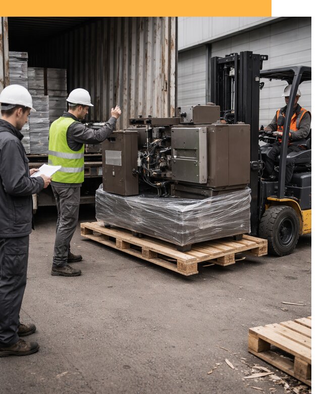 Доставка промышленного оборудования из Европы от 47178