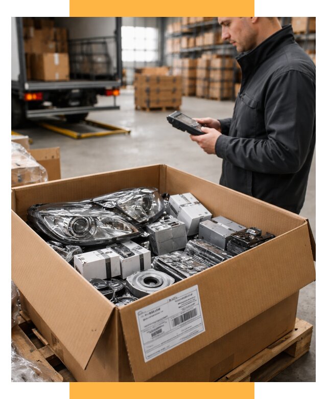 Доставка автозапчастей из Европы под ключ от 13105 р. | СетСервис-Ттв