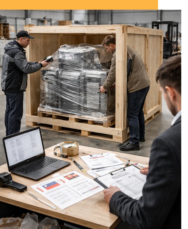 Доставка промышленного оборудования из США от 68146 руб