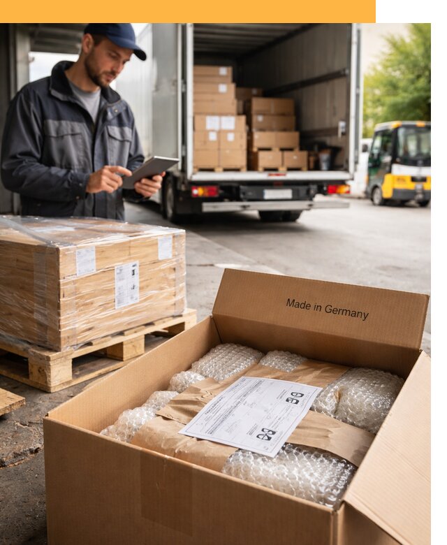 Доставка грузов из Германии от 47178 руб с таможенным оформлением