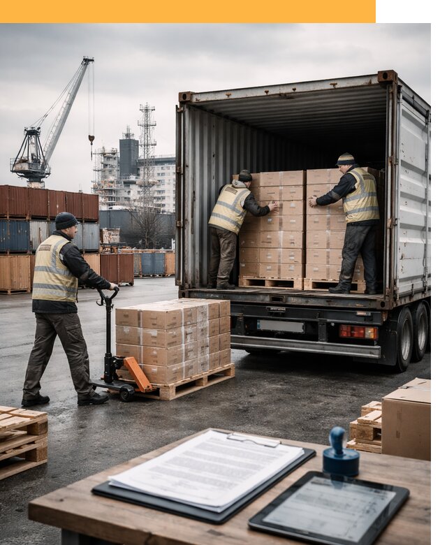 Доставка грузов из Латвии от 26210 руб, морская, авто, авиа