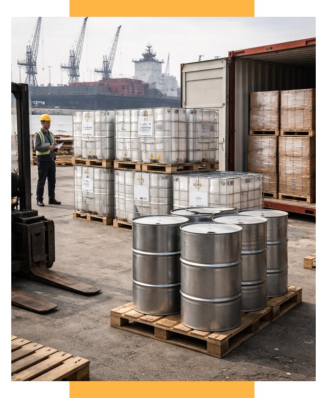 Доставка химического сырья из Индии от 262100 р. | СетСервис-Ттв