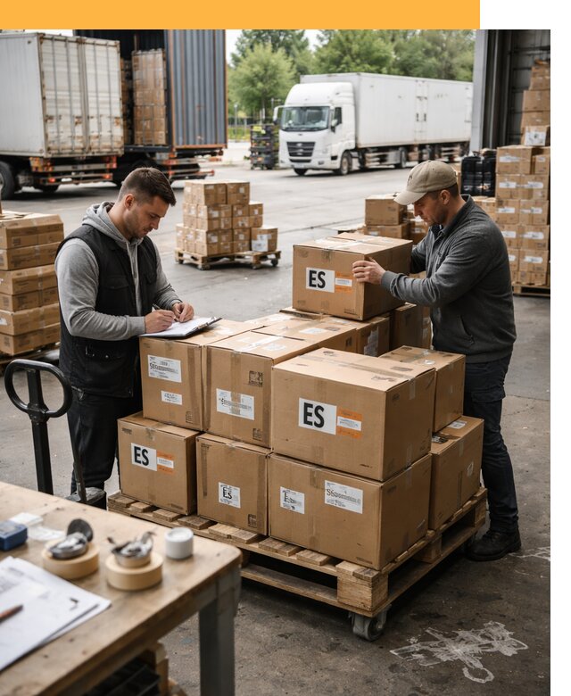 Доставка грузов в Испанию автотранспортом от 36694 руб