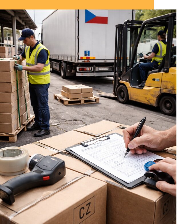 Доставка грузов в Чехию от 36694 руб, международные перевозки