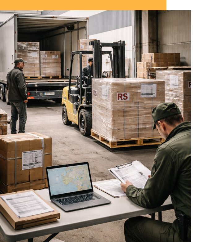 Доставка грузов в Сербию от 47178 руб, международные перевозки