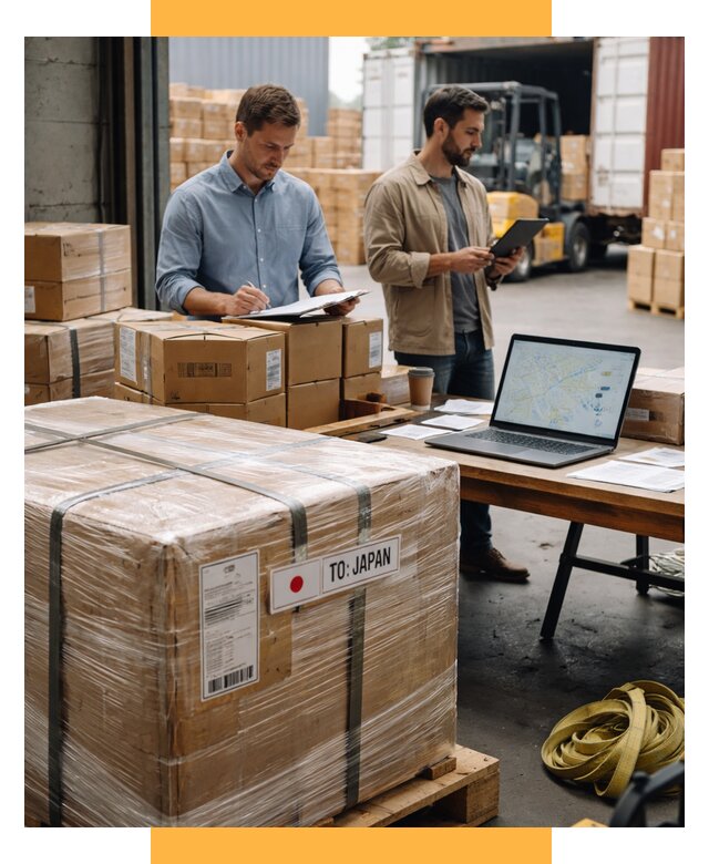 Доставка грузов в Японию от 26210 р., логистика СетСервис-Ттв