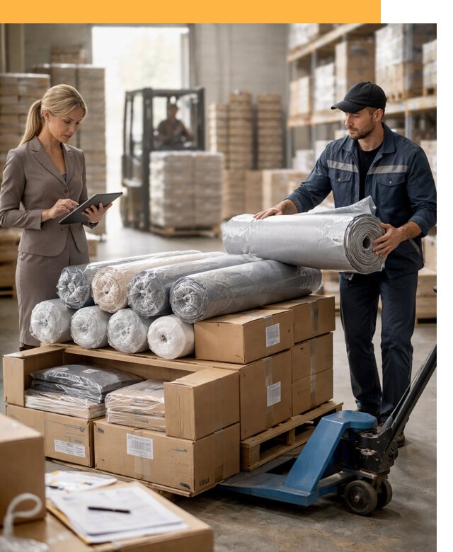 Перевозка текстиля по миру от 15726 руб. с таможней и страхованием