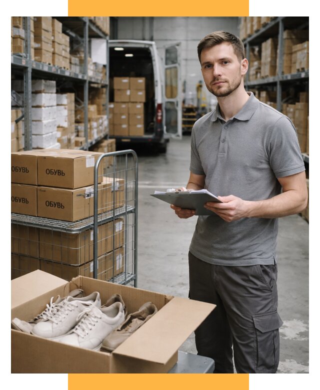 Доставка обуви из Китая и Турции от 4718 р. СетСервис-Ттв