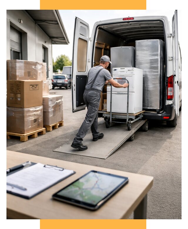 Перевозка бытовой техники от 6815 р. - логистика СетСервис-Ттв