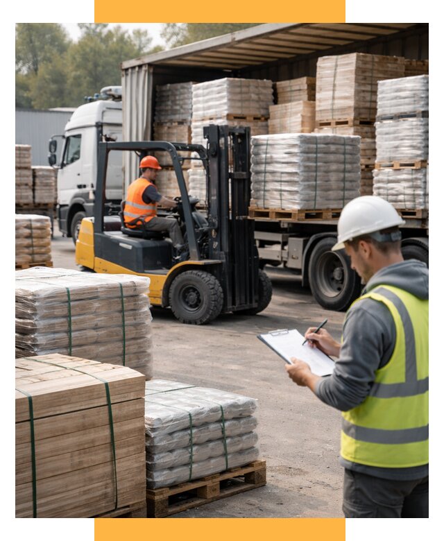 Перевозка строительных материалов от 5766 р. | СетСервис-Ттв