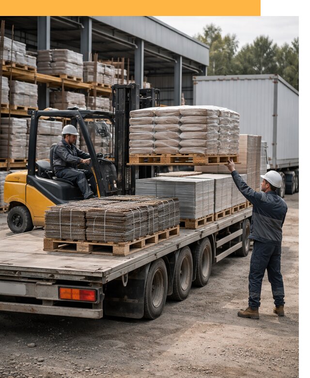 Перевозка строительных материалов по миру от 5766 руб