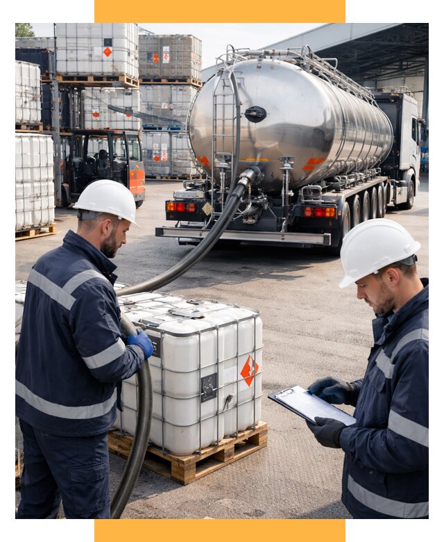 Перевозка химического сырья от 8911 р. Логистика СетСервис-Ттв