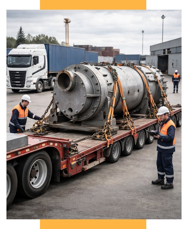 Перевозка тяжеловесных грузов под ключ от 157260 р. | СетСервис-Ттв