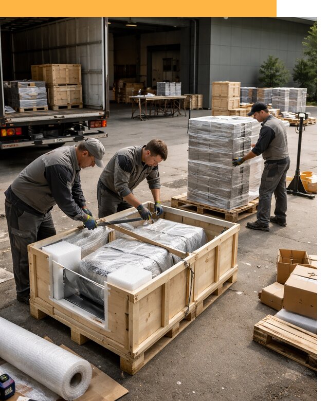 Перевозка выставочных грузов по миру от 26210 руб за м2 с таможней