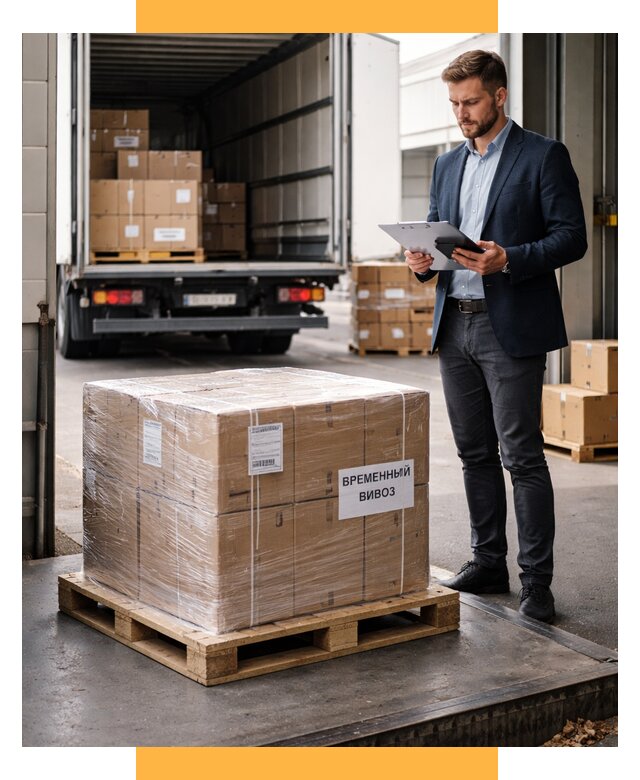Временный вывоз товаров под ключ от 8387 р. | СетСервис-Ттв