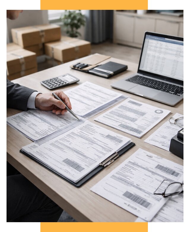 Анализ документов для таможни от 4718 р. - СетСервис-Ттв