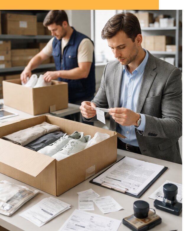 Таможенное оформление одежды и обуви по выгодной цене от 6815 руб