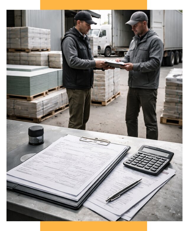 Таможенное оформление стройматериалов от 8911 р. | СетСервис-Ттв