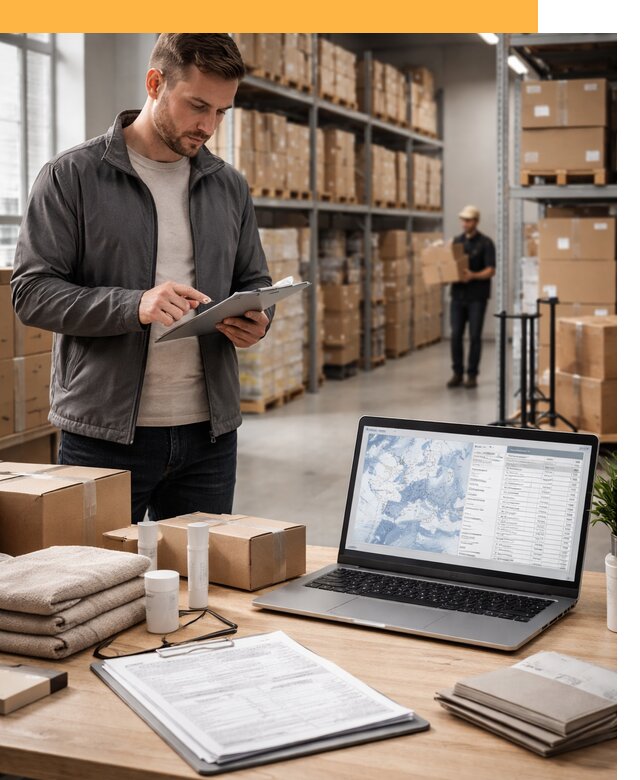 Закупка товаров в Европе под ключ: доставка, таможня от 7863 руб