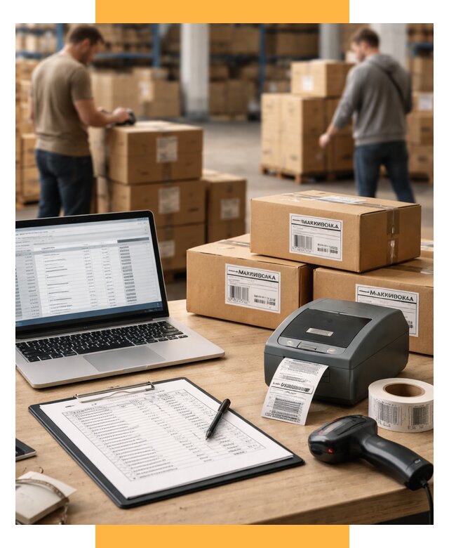 Маркировка импортных товаров от 4718 р. под ключ, СетСервис-Ттв